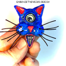 Load image into Gallery viewer, The Psyclops Kitty (Small Handmade Sculpt)