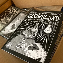 Load image into Gallery viewer, CLOWNLAND &amp; Other Unusual Tales #01 - A Weird Art, Comic &amp; Poetry Book!
