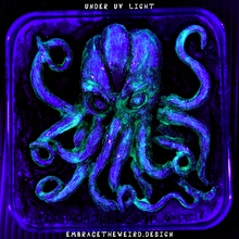 Load image into Gallery viewer, CTHULHU! (GLOW IN THE DARK)(Handmade Beverage Coaster)