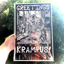 Load image into Gallery viewer, Greetings From Krampus! (Open Edition Poster Print)