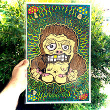 Load image into Gallery viewer, Solicitous Sasquatch! (Open Edition Poster Print)