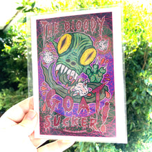 Load image into Gallery viewer, Bloody Goat Sucker! (Open Edition Poster Print)