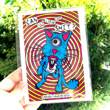 Load image into Gallery viewer, Psyclops Kitty (Open Edition Poster Print)