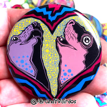 Load image into Gallery viewer, Seal Lovers (2.25 Inch Pinback Button)