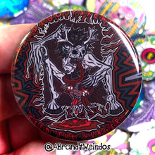 Load image into Gallery viewer, Wendigo Psychosis (2.25 Inch Pinback Button)
