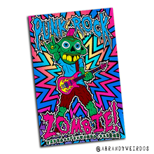 Load image into Gallery viewer, Punk Rock Zombie (Open Edition Poster Print)