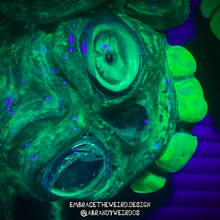 Load image into Gallery viewer, Punk Rock Zombie (Glow-in-the-Dark)(Small Handmade Sculpt)