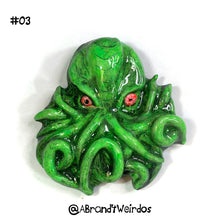 Load image into Gallery viewer, Cthulhu (Glow-in-the-Dark)(Small Handmade Sculpt)
