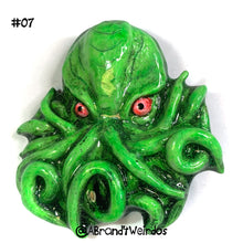 Load image into Gallery viewer, Cthulhu (Glow-in-the-Dark)(Small Handmade Sculpt)