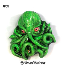 Load image into Gallery viewer, Cthulhu (Glow-in-the-Dark)(Small Handmade Sculpt)