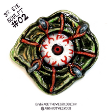 Load image into Gallery viewer, Your 3rd Eye! (Glow-in-the-Dark)(Small Handmade Sculpt)