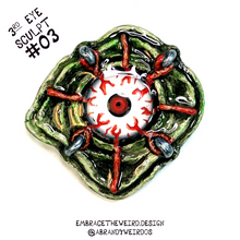 Load image into Gallery viewer, Your 3rd Eye! (Glow-in-the-Dark)(Small Handmade Sculpt)