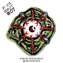 Load image into Gallery viewer, Your 3rd Eye! (Glow-in-the-Dark)(Small Handmade Sculpt)