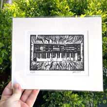 Load image into Gallery viewer, MY CASIO CZ1000- An Original Limited Edition Linocut (Series of 15)