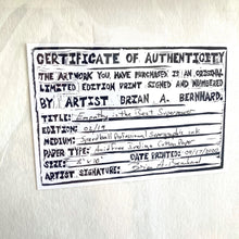 Load image into Gallery viewer, Empathy is the Best Superpower - An Original Limited Edition Linocut (Series of 19)