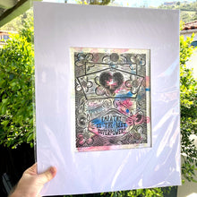 Load image into Gallery viewer, Empathy is the Best Superpower - An Original Limited Edition Linocut (Series of 19)