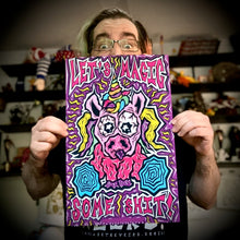 Load image into Gallery viewer, Let's Magic Some Shit! (Open Edition Poster Print)