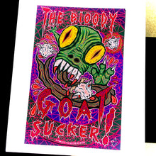 Load image into Gallery viewer, Bloody Goat Sucker! (Open Edition Poster Print)
