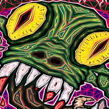 Load image into Gallery viewer, Bloody Goat Sucker! (Open Edition Poster Print)