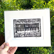 Load image into Gallery viewer, MY CASIO CZ1000- An Original Limited Edition Linocut (Series of 15)
