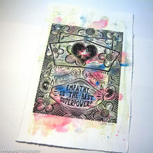 Load image into Gallery viewer, Empathy is the Best Superpower - An Original Limited Edition Linocut (Series of 19)