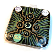 Load image into Gallery viewer, GOOGLIE EYE"S Series #01 (GLOW IN THE DARK)(Handmade Beverage Coaster)