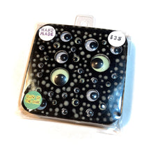 Load image into Gallery viewer, GOOGLIE EYE"S Series #01 (GLOW IN THE DARK)(Handmade Beverage Coaster)