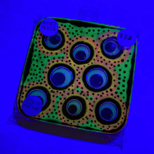 Load image into Gallery viewer, GOOGLIE EYE"S Series #01 (GLOW IN THE DARK)(Handmade Beverage Coaster)