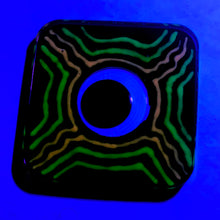 Load image into Gallery viewer, GOOGLIE EYE"S Series #01 (GLOW IN THE DARK)(Handmade Beverage Coaster)