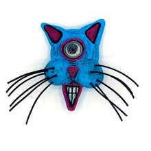 Load image into Gallery viewer, The Psyclops Kitty (Small Handmade Sculpt)