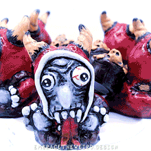 Load image into Gallery viewer, KRAMPUS (Handmade Figurine)