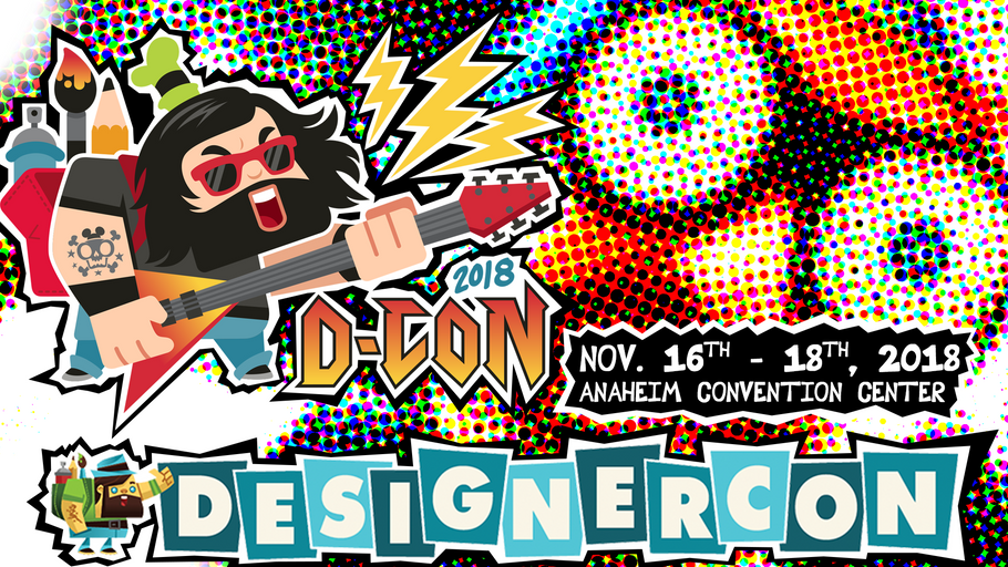 Designer Con 2018 - featuring - Embrace the Weird! Booth #1948
