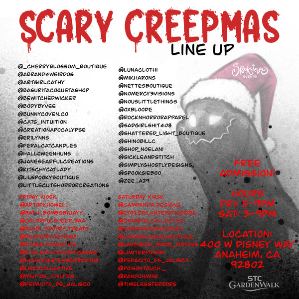 Embrace the Weird @ Scary Creepmas