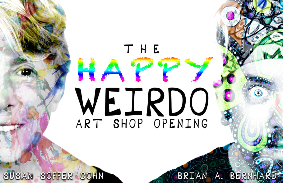 The Happy Weirdo Art Shop Belated Grand Opening!