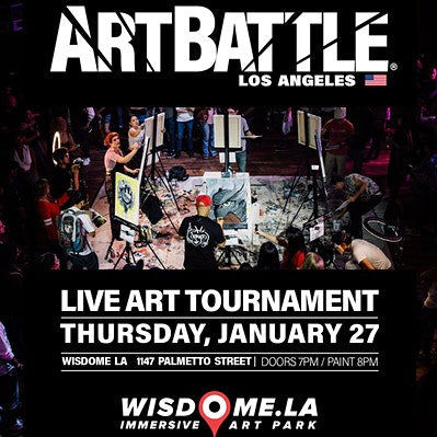 Embrace the Weird @ Art Battle LA!