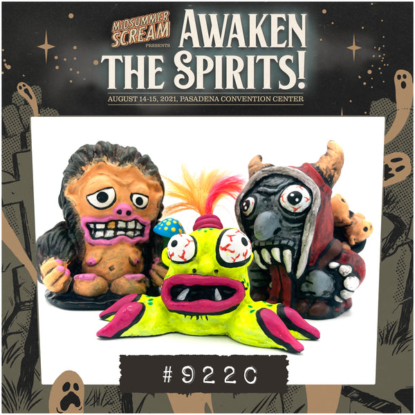 New Weird Art Drops, plus, we are Awakening the Spirits at Midsummer Scream!