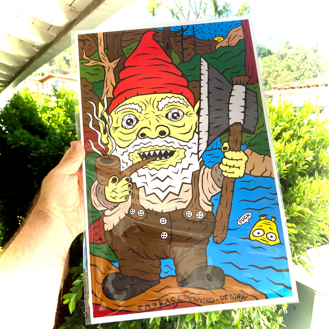 Lumber-Gnome (Open Edition Poster Print)