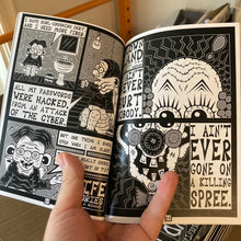 Load image into Gallery viewer, CLOWNLAND &amp; Other Unusual Tales #01 - A Weird Art, Comic &amp; Poetry Book!
