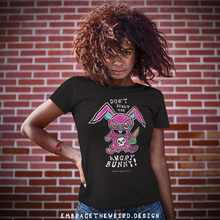 Load image into Gallery viewer, Angry Bunny (Ladies T-Shirt)
