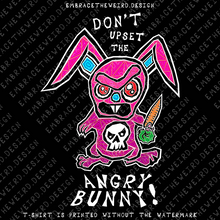 Load image into Gallery viewer, Angry Bunny (Ladies T-Shirt)
