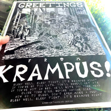 Load image into Gallery viewer, Greetings From Krampus! (Open Edition Poster Print)
