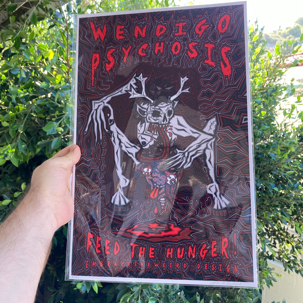 Wendigo Psychosis (Open Edition Poster Print)