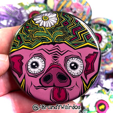 Load image into Gallery viewer, Lil&#39; Pig (2.25 Inch Pinback Button)
