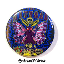 Load image into Gallery viewer, Mothman (2.25 Inch Pinback Button)
