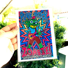 Load image into Gallery viewer, Punk Rock Zombie (Open Edition Poster Print)
