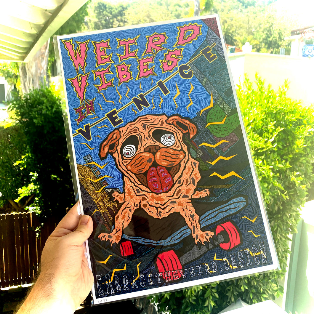Weird Vibes in Venice (Open Edition Poster Print)