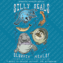 Load image into Gallery viewer, Silly Seals (Unisex T-Shirt)
