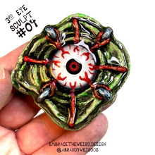 Load image into Gallery viewer, Your 3rd Eye! (Glow-in-the-Dark)(Small Handmade Sculpt)
