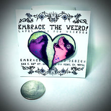 Load image into Gallery viewer, Seal Lovers (Handmade Lapel pin)
