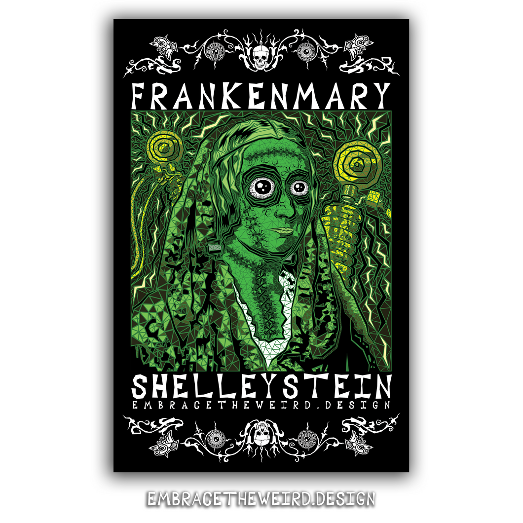 Frankenmary Shelleystein (Open Edition Poster Print)